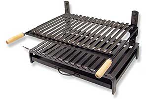 ▷ Barbecues en fer | Le plus【 grand catalogue 】avec le Mctech® Grille de barbecue en fonte de fer émaillée, pour